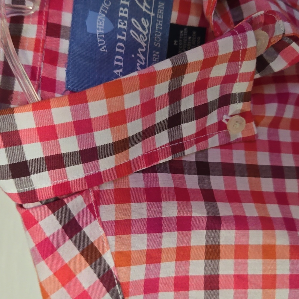 Saddlebred plaid short sleeve shirt - Picture 3 of 9